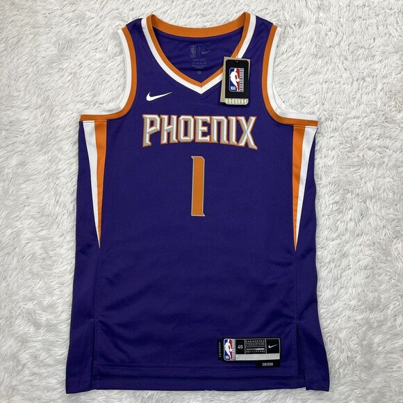 Nike Devin Booker Phoenix Suns Swingman Icon‎ Edition Men’s Size S 40 FB1811-570 - Picture 1 of 13